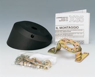 Ultraflex Montageflansch 20° – angewinkelter Steuerungsflansch