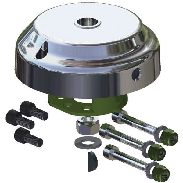 Ultraflex Montageflansch X90 mit Sperre für Lenkgetriebe T91 und T93ZT