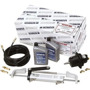 Ultraflex Hydrauliklenkung für Außenbordmotoren bis 84 kW (115 PS) – Komplett-Set UP18 / UC81-OBF