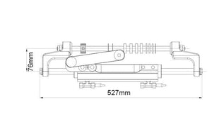 Ultraflex hydraulic cylinder UC128 for engines up to 300HP