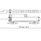 Ultraflex Hydraulikzylinder UC81-OBF – Frontmontage für Außenborder bis 115 PS