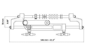 Ultraflex Hydraulik-Zylinder UC95 für Motoren bis 150PS