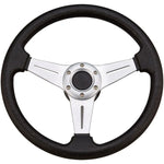 Gotthardt Sportsteuerrad Aluminium – schwarz