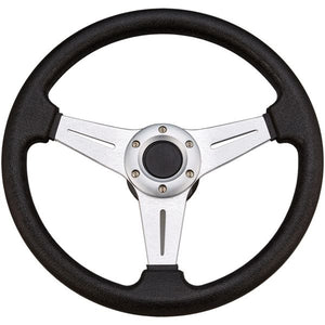 Gotthardt Sportsteuerrad Aluminium – schwarz