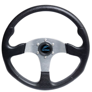 Gotthardt Steuerrad Aluminium – sportliches Lenkrad mit Softgrip