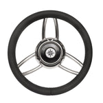 Ultraflex Foscari Steuerrad schwarz Polyurethan D=350mm