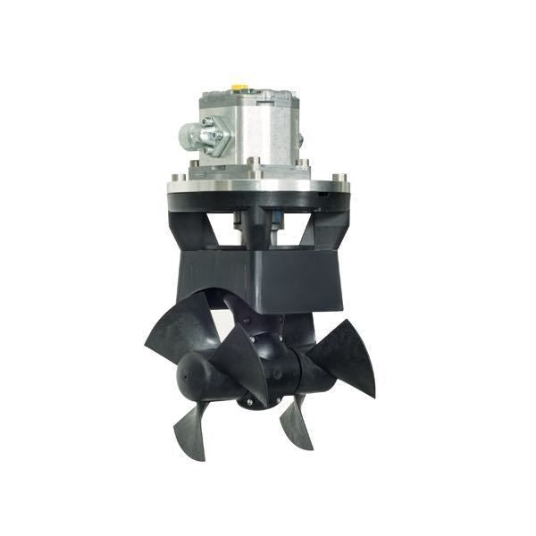 Max Power Bugstahlruder hydraulischer Antrieb 125 Composit Duo Tunnel D=185mm