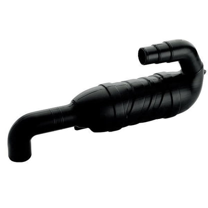 Auspuff Schwanenhals Kunststoff 90°/180 für Schlauch ID=40/45/50mm