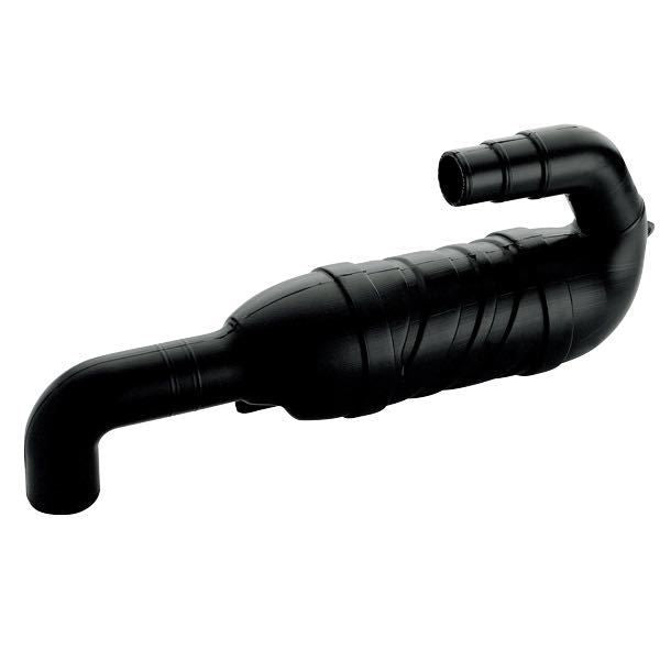 Gotthardt Auspuff-Schwanenhals aus Kunststoff – 90° und 180° für Schlauch-ID 40/45/50 mm