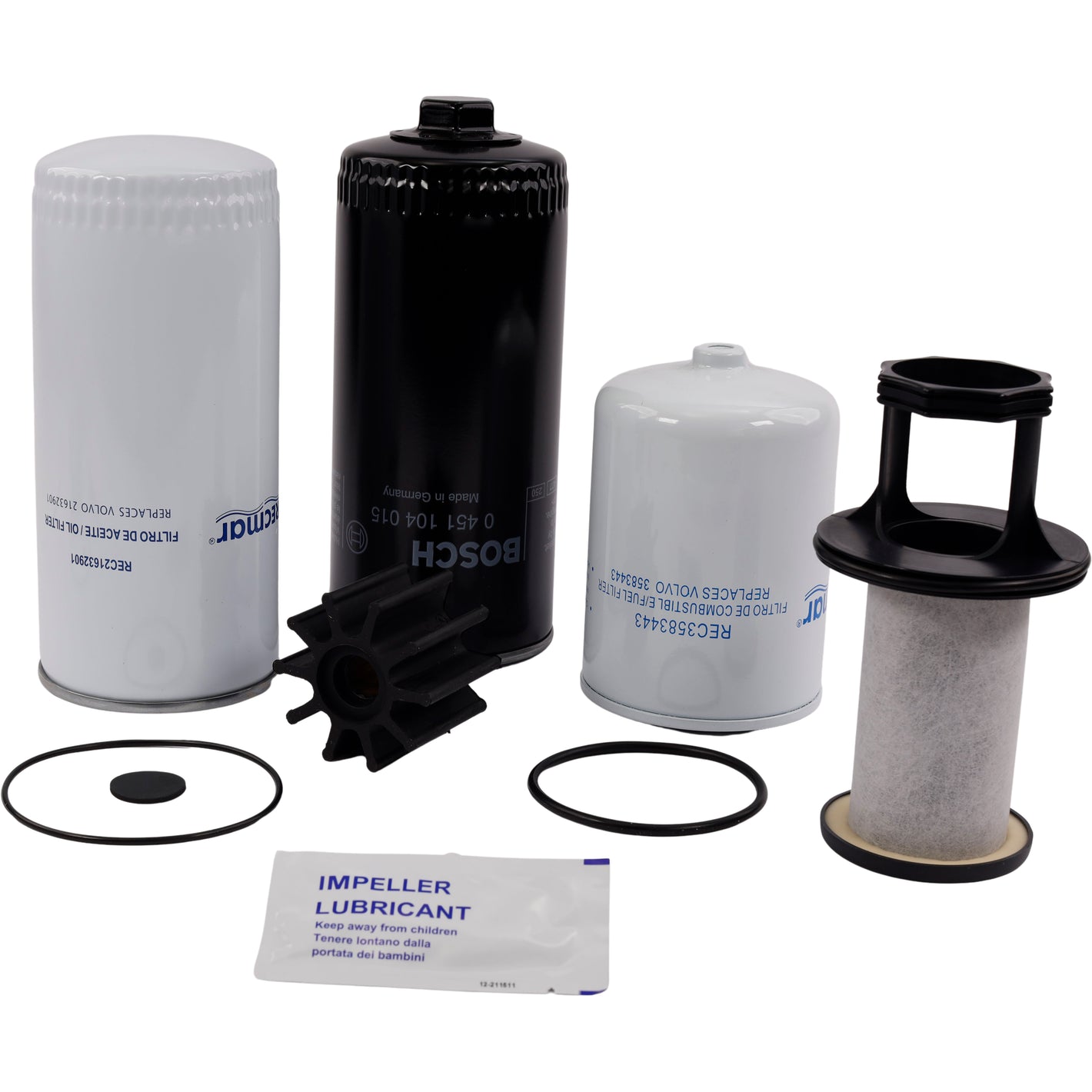 Palby Servicekit 9 für Volvo Penta D4 – komplettes Wartungspaket in OEM-Qualität