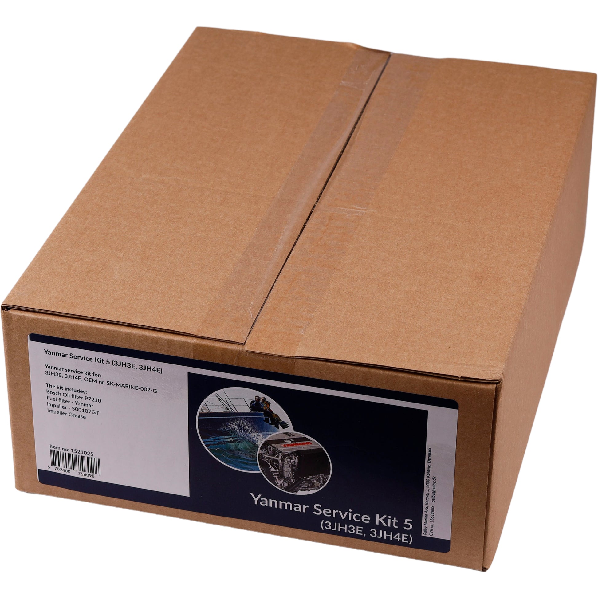 Palby Servicekit 5 – umfassendes Wartungspaket für Yanmar 3JH3E & 3JH4E