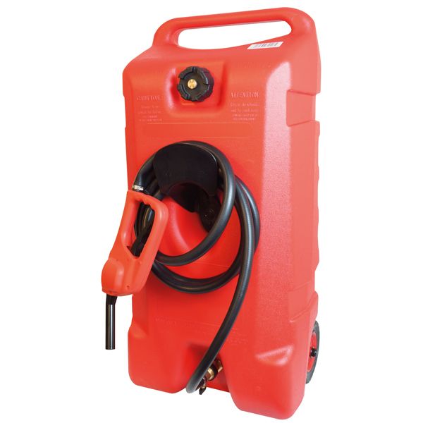 1852 Treibstofftank fahrbar 53l mit Handpumpe und Auslasshahn