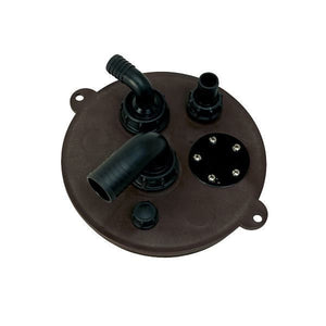 Nuova Rade Inspektionsdeckel für Fäkalientank H=230mm schwarz