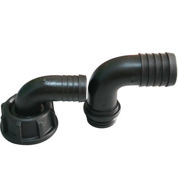 Nuova Rade Tankbelüftung 90° Satz 1 Schlauch D=20mm + D=25mm für Inspektionsdeckel 1530322 + 1530323 + 1530325