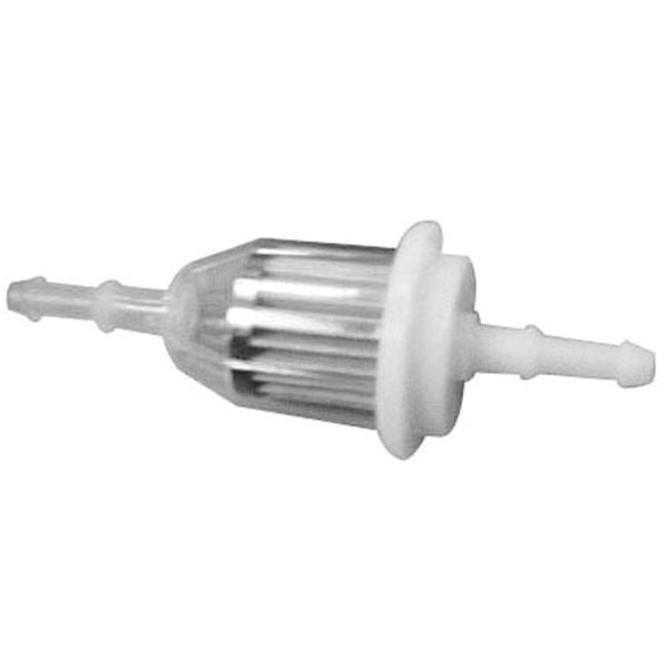 Filter Inline für Benzin mit Schlauchanschluss D=6+8mm