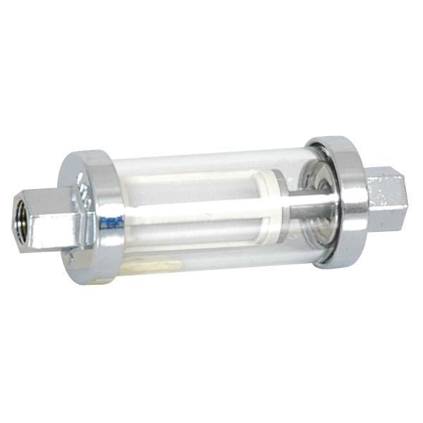 Benzinfilter Inline mit Anschlüsse für Schlauch D=6/8/10mm