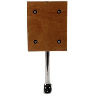 Motoraufhängung für Aussenbordmotoren an Heckkorb L=250mm B=200mm lackiertes Sperrholz mit Stütze aus rostfreiem Stahl