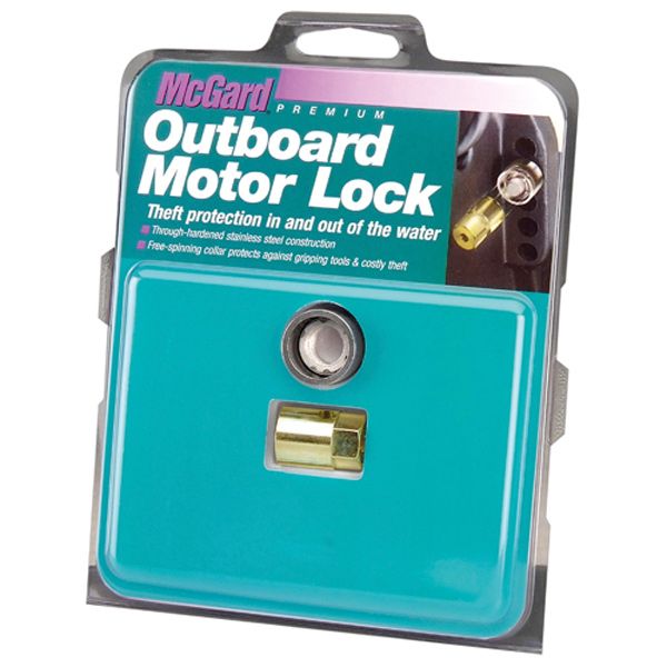 McGard Motorschloss für Außenbordmotoren – Diebstahlschutz 1/2×20 für Mercury