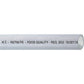 Gotthardt Transparenter PVC-Schlauch mit Kreuzwebung – druckfest & klar