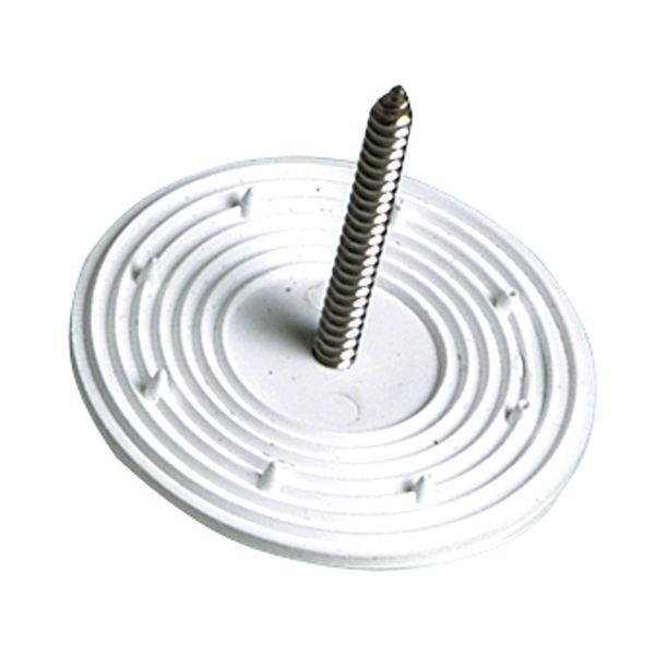 Kunststoffscheibe mit Schraube für Montage Motorraumisolierung 40Stück