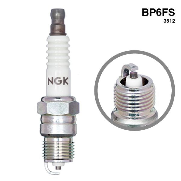 NGK Zündkerze BP6FS – Bootsmotoren-Zündkerze für zuverlässigen Zündfunken
