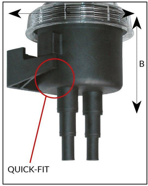 Quick-Fit Seewasserfilter