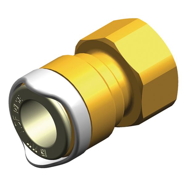 Whale System 15 Adapter ½″ – Messing-Fitting für System-15-Anschlüsse
