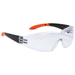 Schutzbrille mit Brillenbügeln