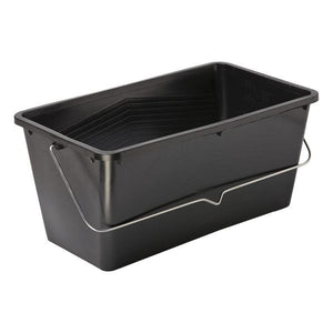 Malereimer mit Henkel 7l schwarz passend für Rollen B=18cm