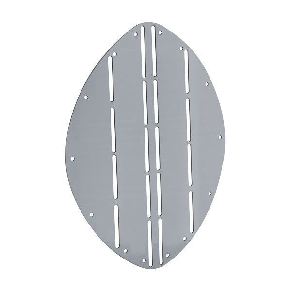 Stevenbeschlag oval 265x345mm