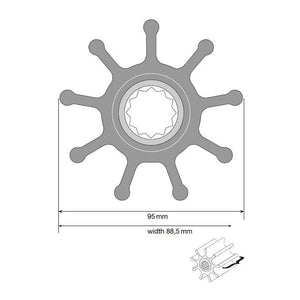 Johnson Impeller für F9 Pumpe