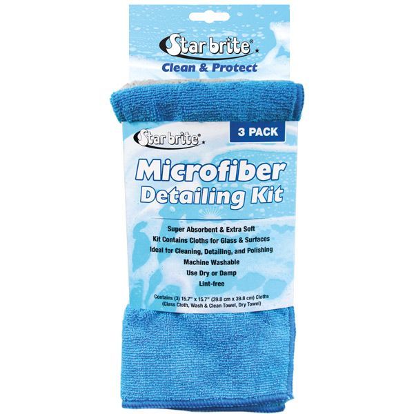 Star Brite Mikrofasertuch-Set – Reinigen