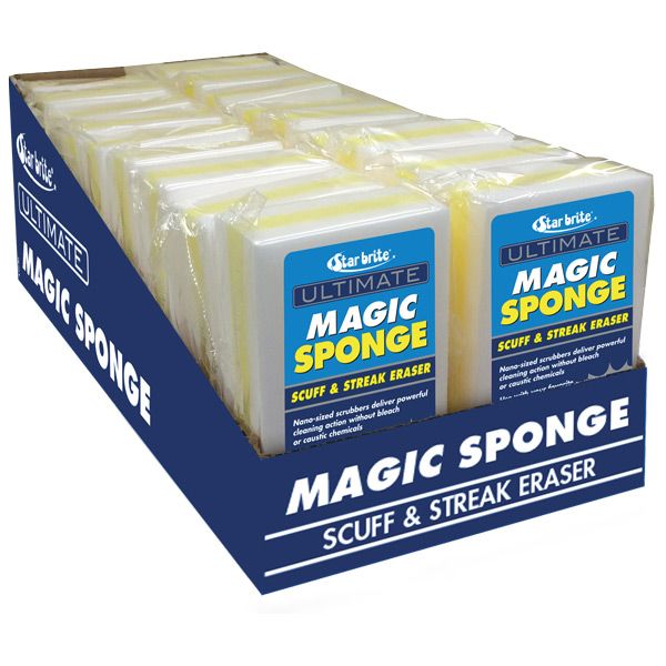 Star Brite Magic Schwamm – kraftvolle Fleckenentfernung ohne Chemikalien