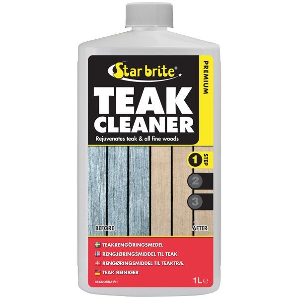 Star Brite Premium Teak Cleaner – Teakreiniger für Deck & Möbel (Step 1)