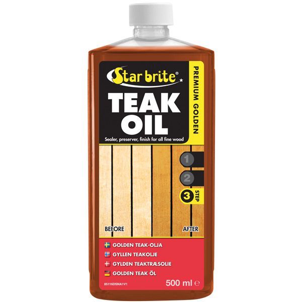 Star Brite Premium Teak Öl – UV-Schutz & natürliche Holzpflege