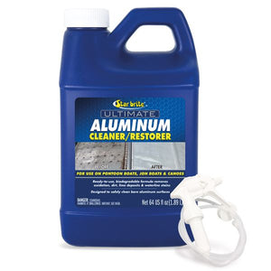 Star Brite Ultimate Aluminium Reiniger – Oxidations- und Fleckenentferner für unlackiertes Aluminium