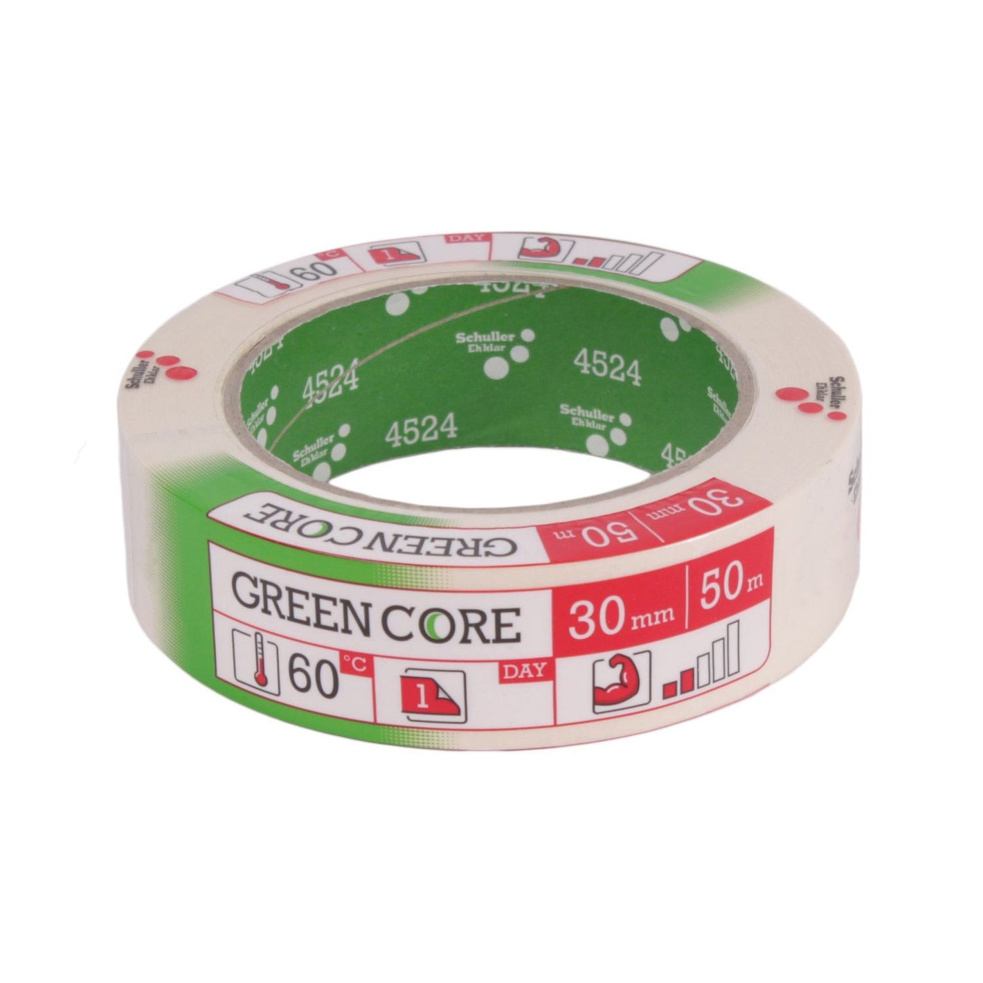 Gotthardt Green Core Krepp Abklebeband – saubere Lackierkanten auf 50 m