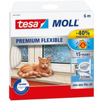 Tesa Dichtungsstreifen Silikon B=9mm L=6m weiss