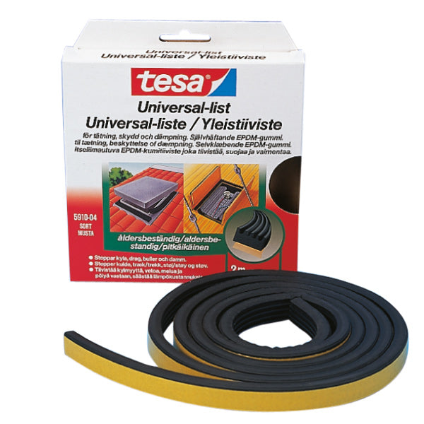 Tesa EPDM-Gummidichtband – selbstklebend