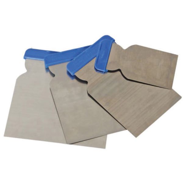 Gotthardt Metallspachtel 4er-Pack – Japanspachtel-Set 50–120 mm