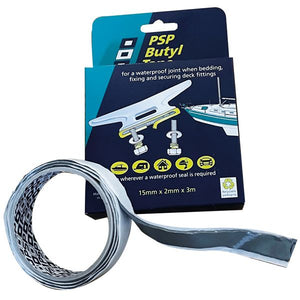 PSP Dichtband grau B=15mm D=2mm L=3m