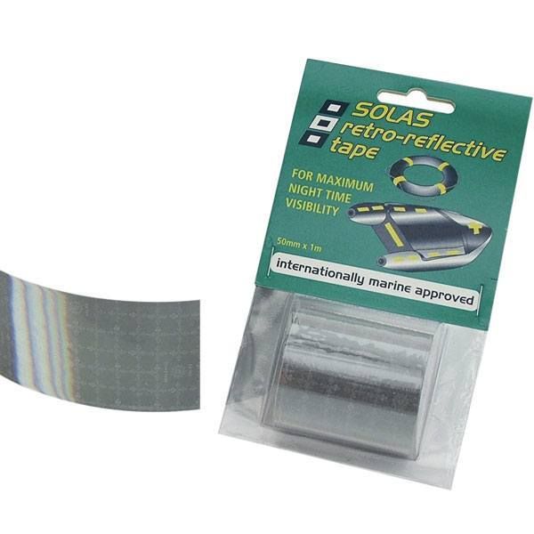 PSP Reflexstreifen SOLAS – selbstklebendes Reflexband 50 mm × 1 m