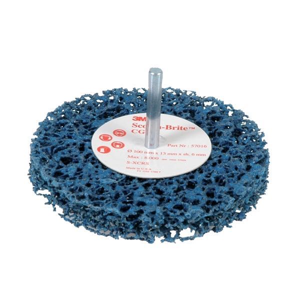 3M Schleifscheibe mit Aufnahmedorn D=100mm