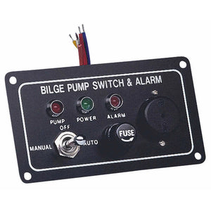PLASTIMO SCHALTTAFEL/ALARM FUER BILGENP.