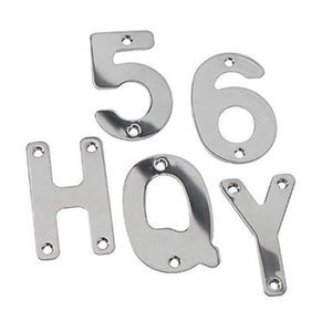 Buchstaben aus Edelstahl