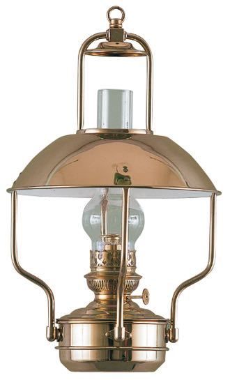 DHR Petroleumlampe Clipper – klassische Bootslaterne für Salon und Cockpit