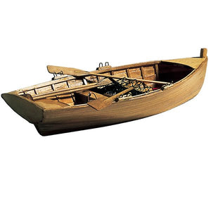 Gotthardt Bootsmodell Ruderboot aus Holz – dekoratives Miniaturmodell