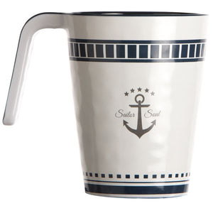 Marine Business Sailor Soul Becher – 6er-Set für die Bootsküche