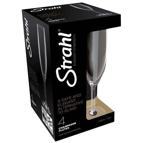 Strahl Champagnerglas aus Polycarbonat – bruchsicher