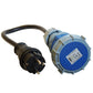 1852 Adapter CEE-Kupplung auf Schuko-Stecker – wasserdicht IP67